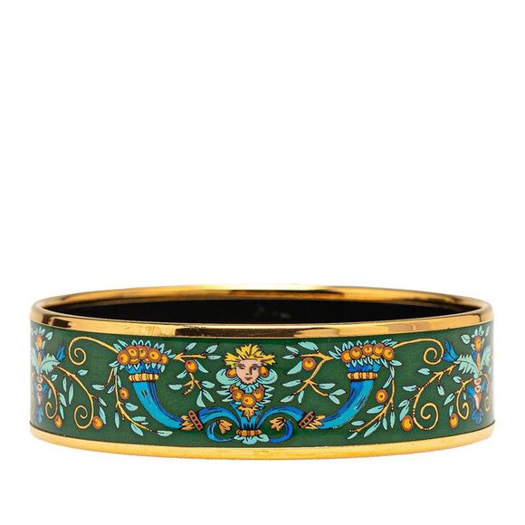 Hermes Email GM Cloisonne Bangle - Picture 1 of 5